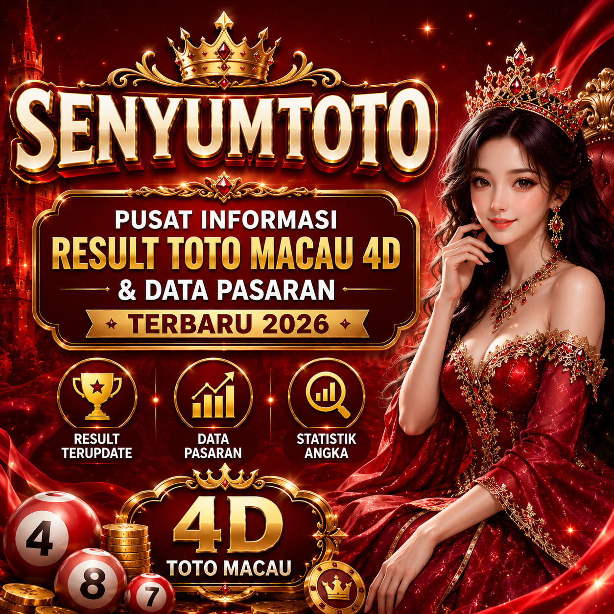 SENYUMTOTO: Pusat Informasi Result Toto Macau 4D & Data Pasaran Terbaru 2026