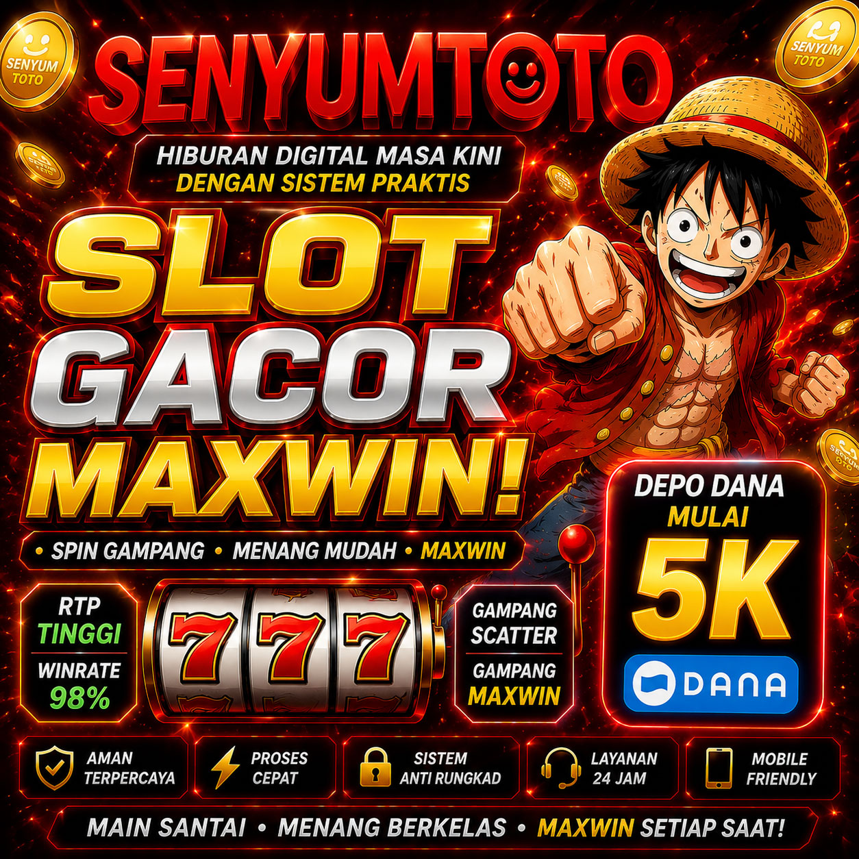 SENYUMTOTO 💫 Hiburan Digital Masa Kini dengan Sistem Praktis Mulai 5K
