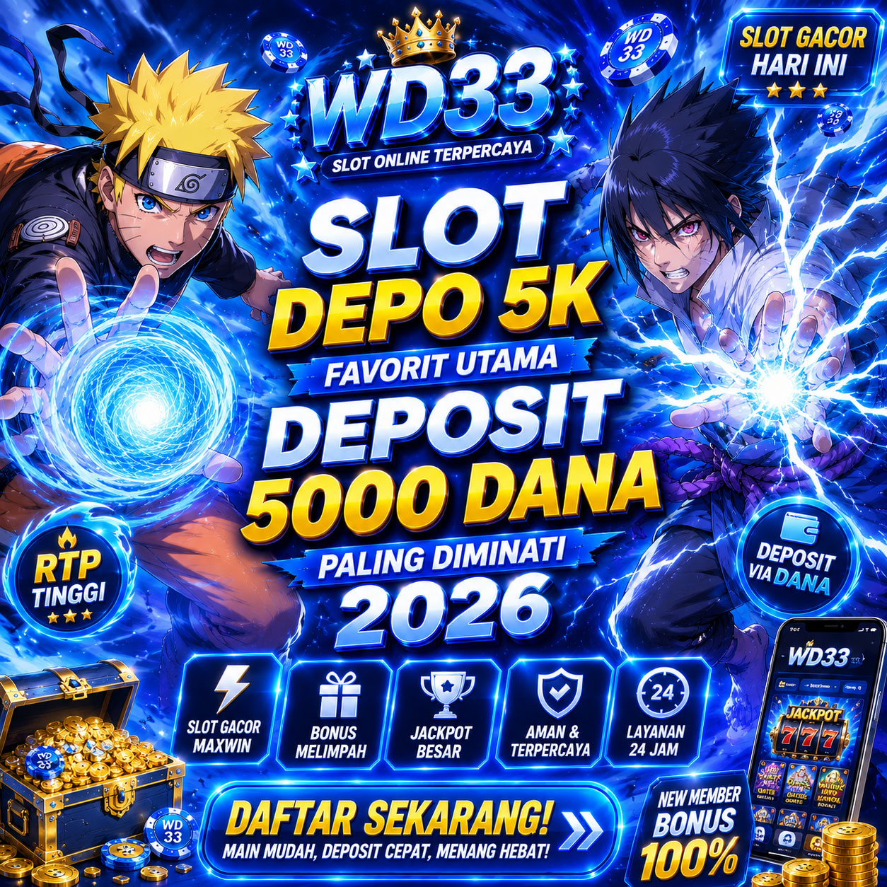 WD33 : Slot Depo 5k Favorit Utama Deposit 5000 Dana Paling Diminati 2026
